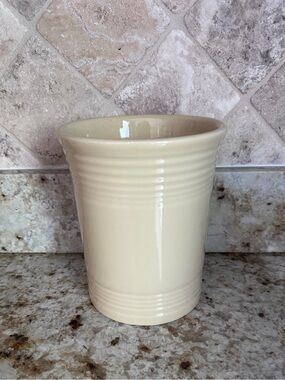 Fiesta Utensil Crock - Ivory